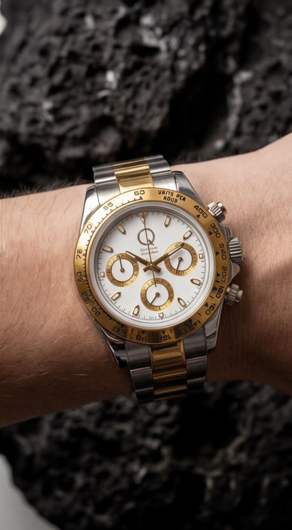 Quisqueya Caribbean (Silver & Gold) - 41 mm - Bateria