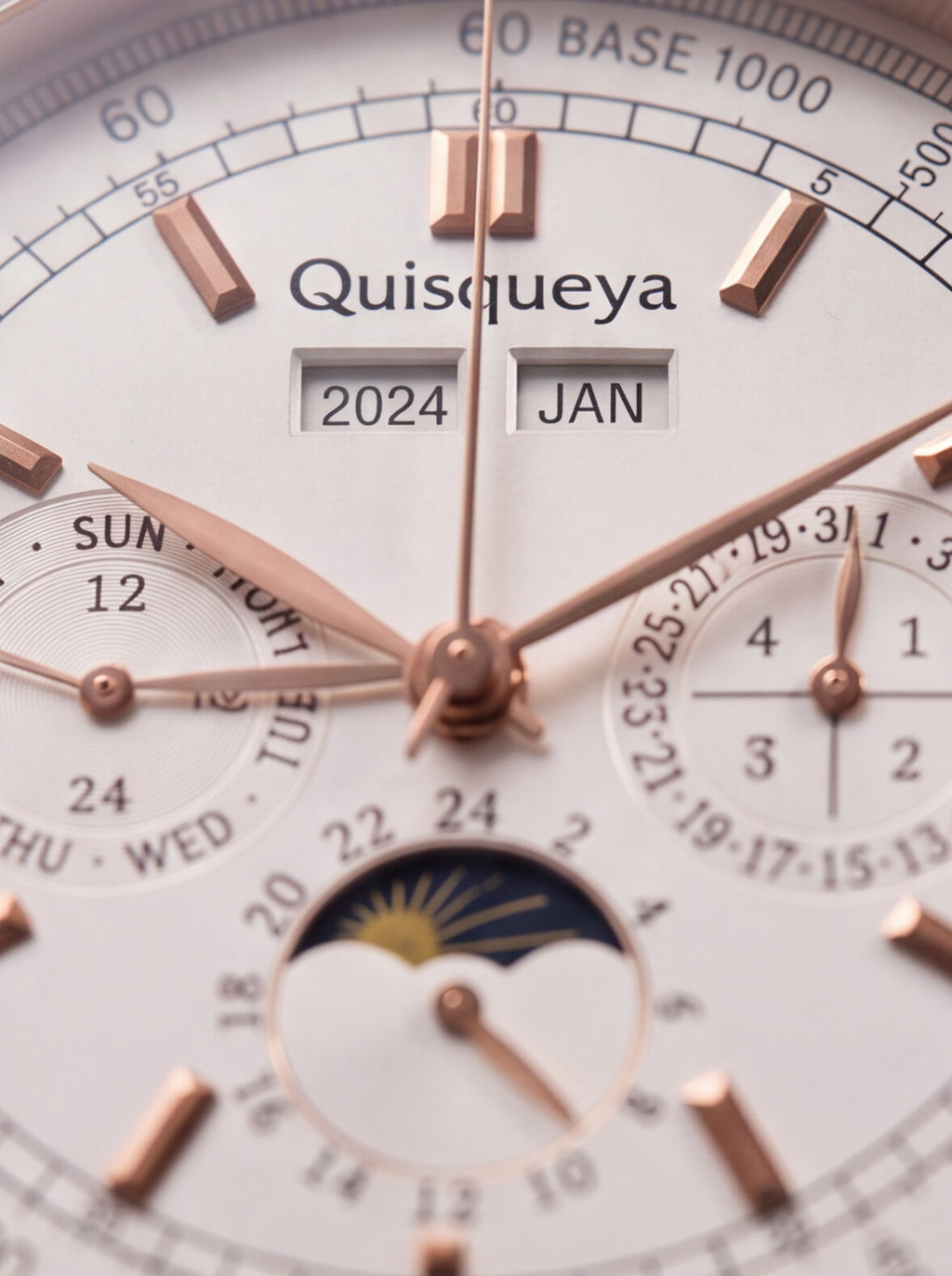 Quisqueya Stellar Moon Phase - (42 mm) Automatic