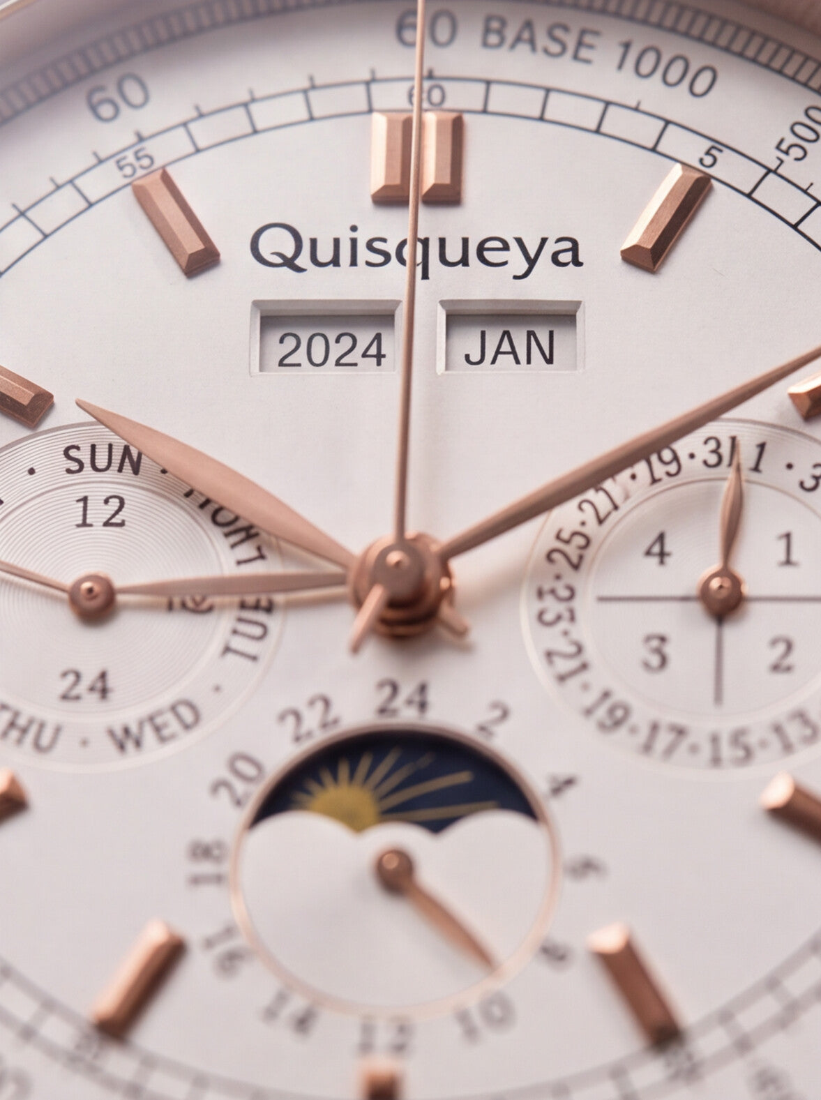 Quisqueya Stellar Moon Phase - (42 mm) Automatic